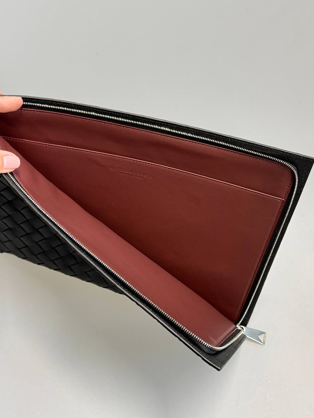 Intrecciato Document Case