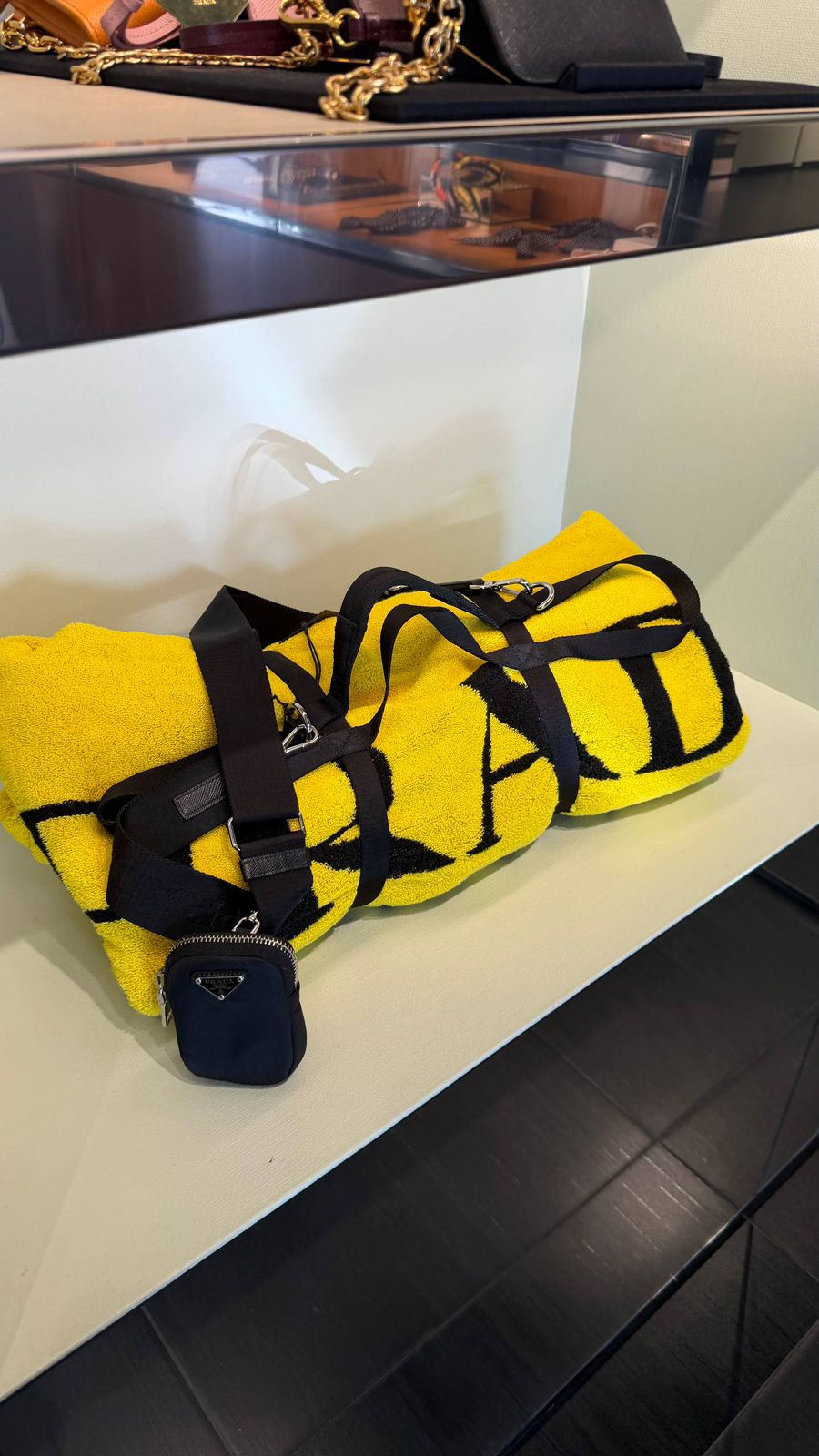 Terry Cloth Beach Bag
