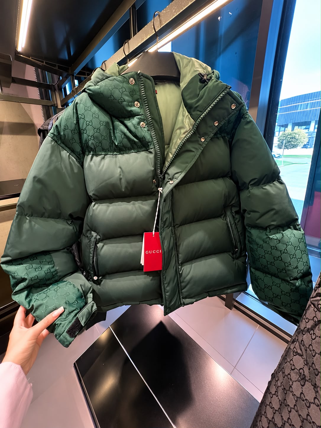 GG Nylon Puffer Jacket