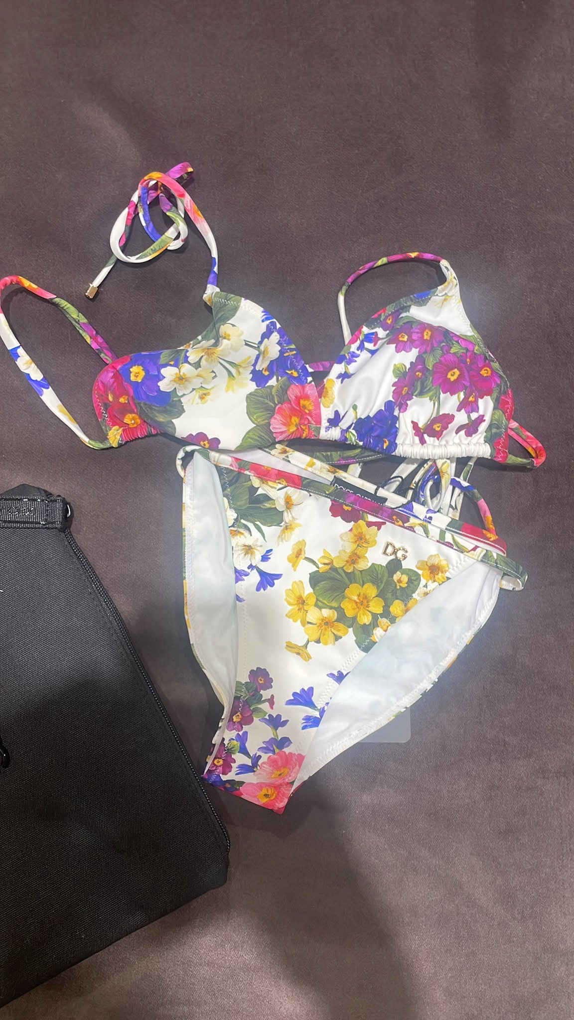 Floral Print Bikini Set