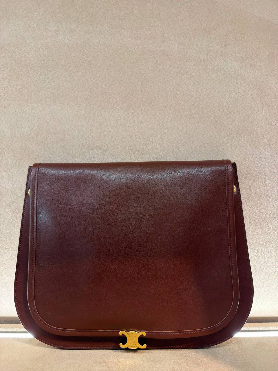 Teen Besace Triomphe in Shiny Calfskin