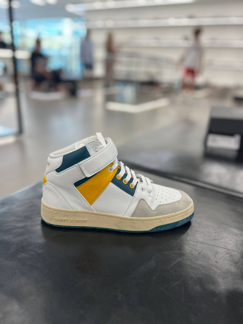 Saint Laurent Court Classic SL/80 High-Top Sneakers