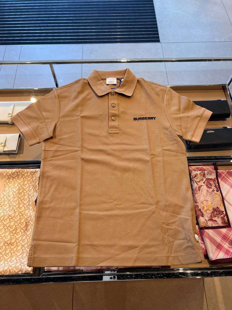 Logo Appliqué Cotton Piqué Polo Shirt
