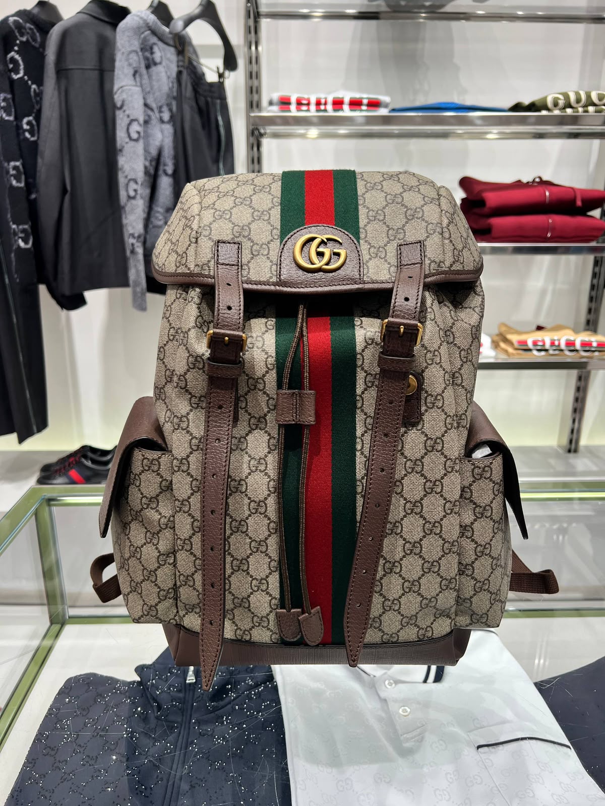 Ophidia GG medium backpack