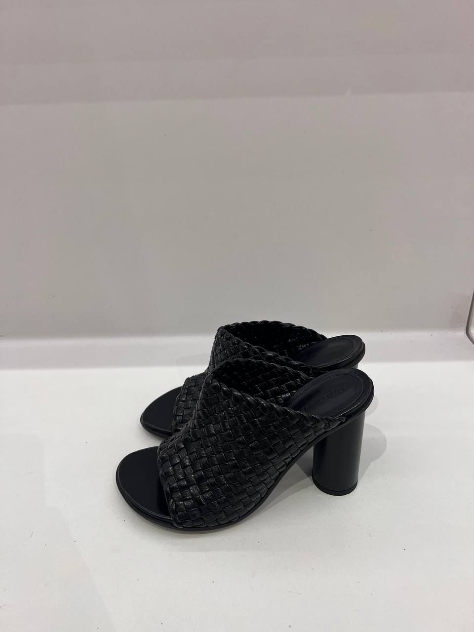 Intrecciato Leather Mules