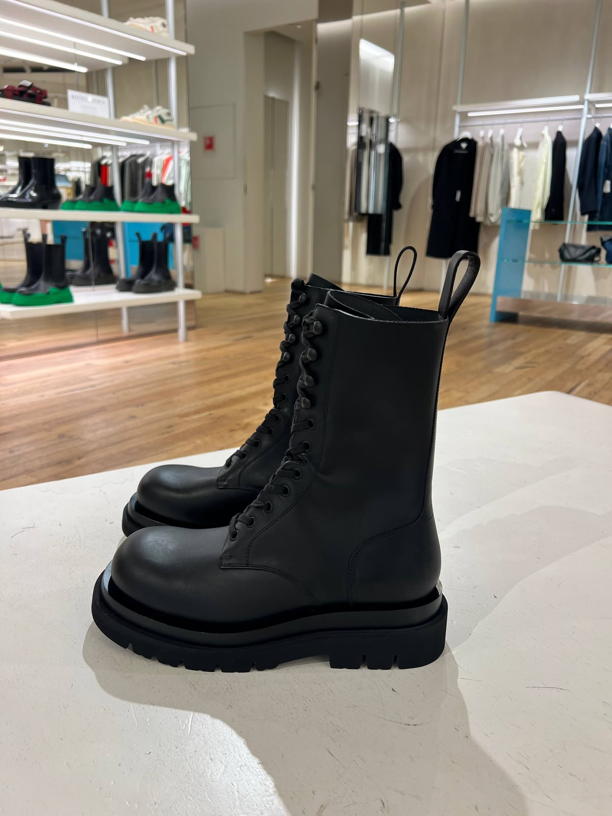 Stomper Lace-Up Boots
