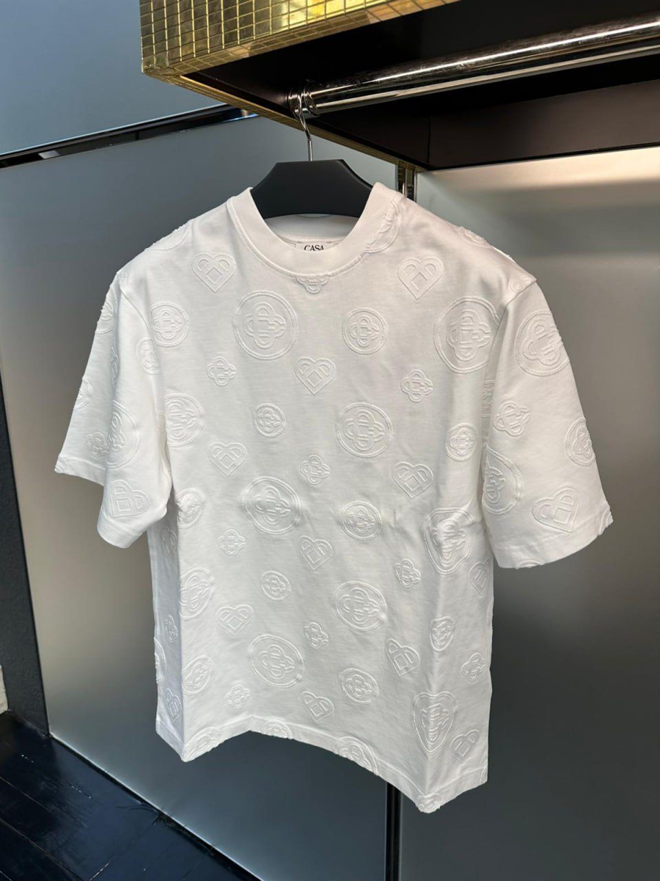 Monogram Embossed T-Shirt