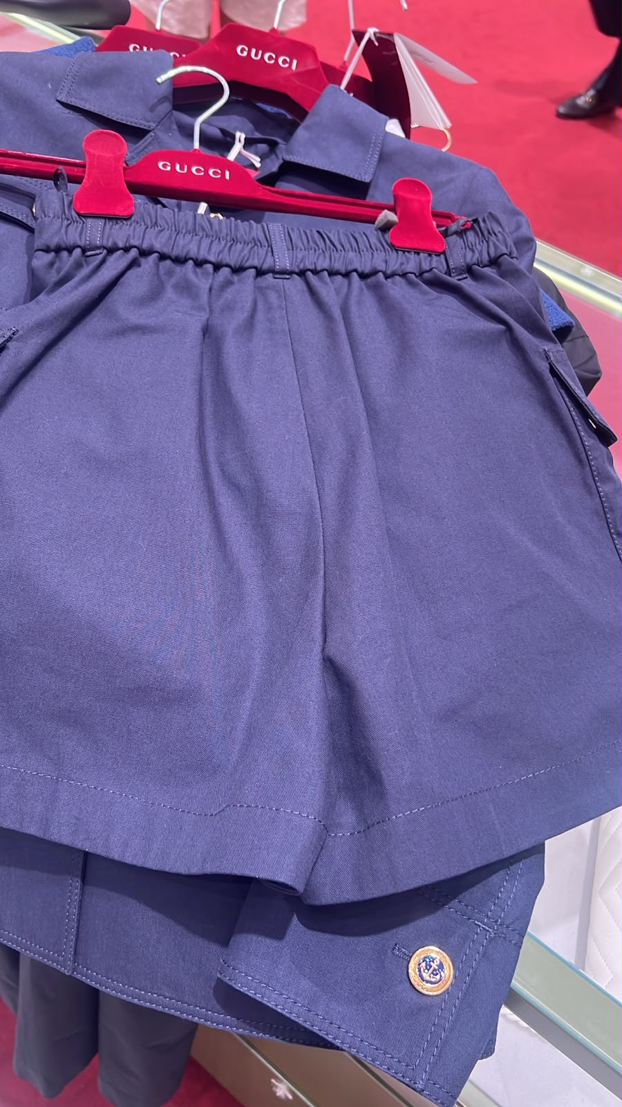 Cotton drill shorts