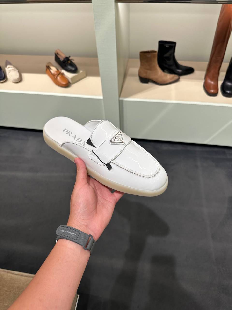 Patent Leather Mules