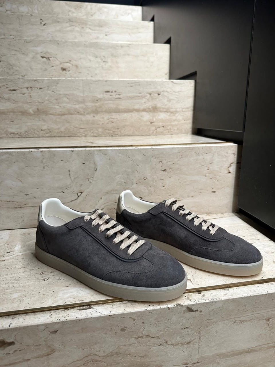 Suede Low-Top Sneakers