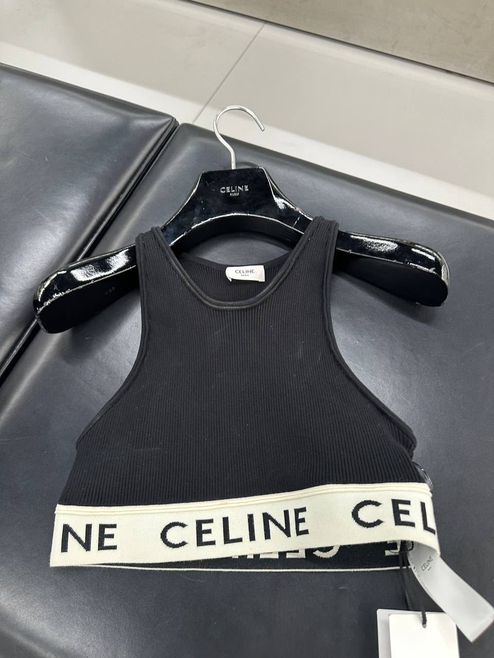Sports Bra in Ribbed Knit