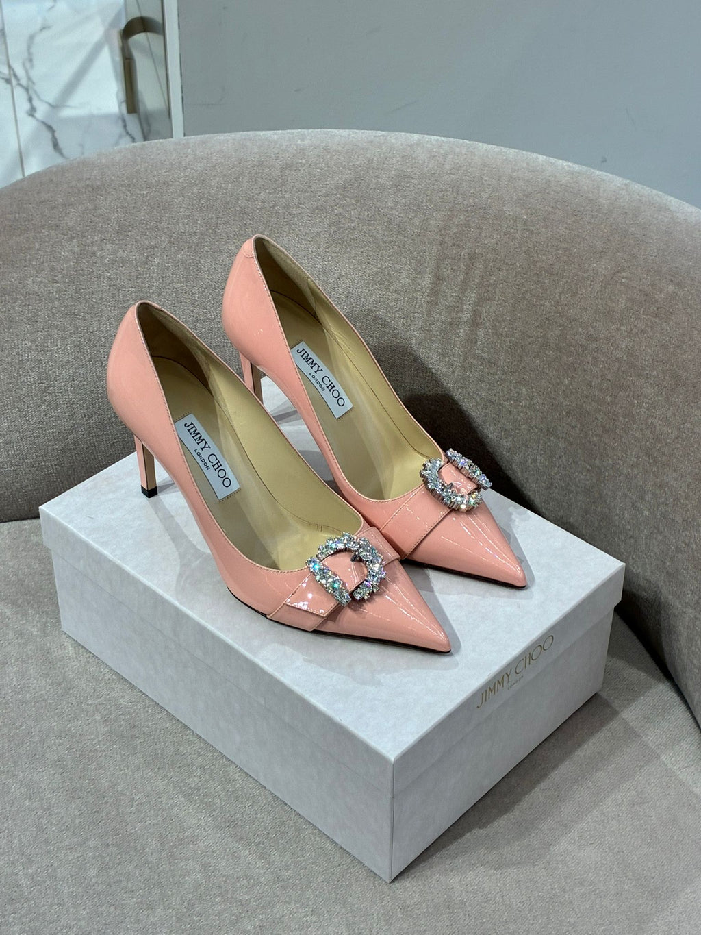 Bing 100 Patent Leather Mules