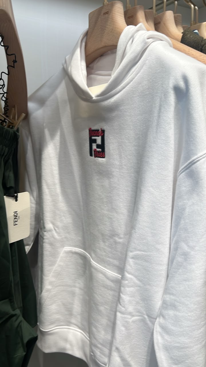 x Sarah Coleman 'French Fries' Logo Hoodie