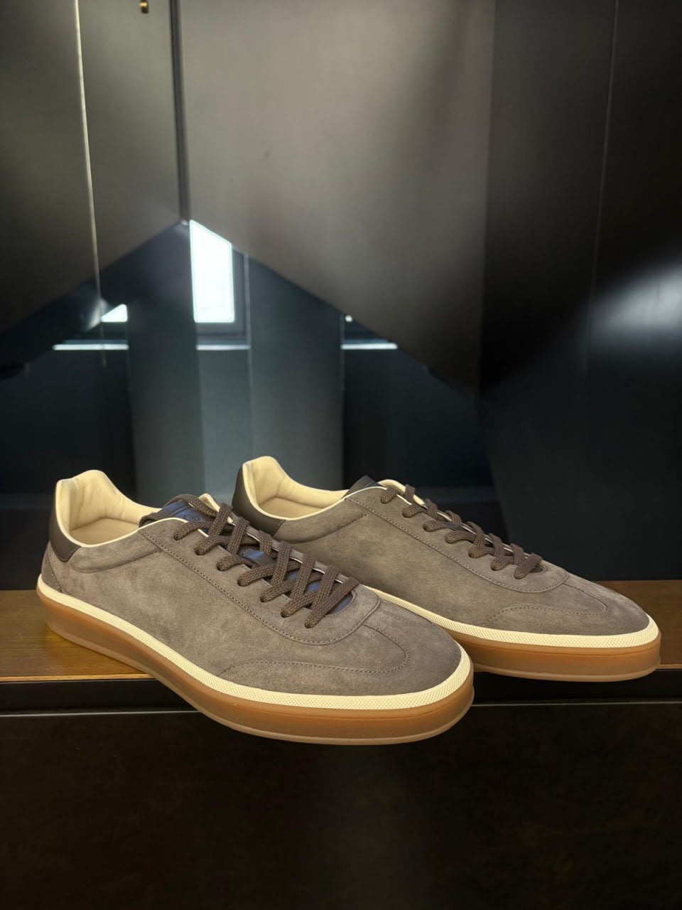 Suede Low-Top Sneakers