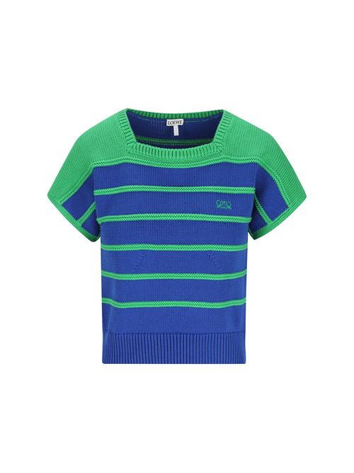 Maglia realizzata in cotone e lana