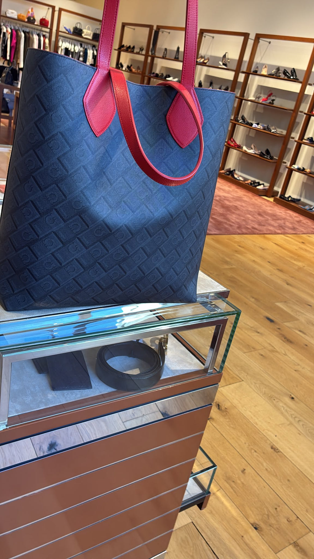 Ferragamo Monogram Tote Bag