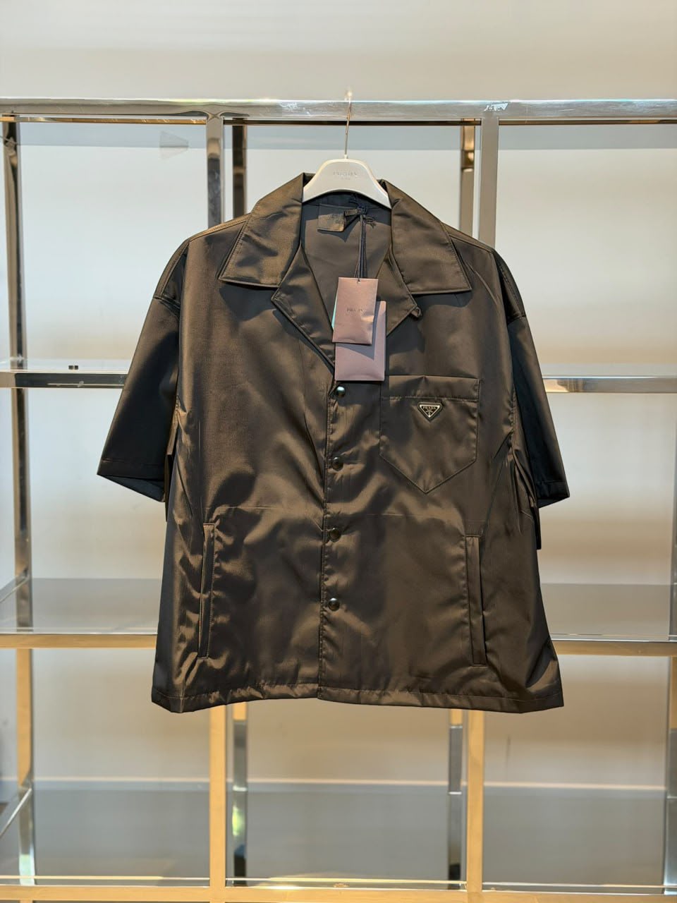 Re-Nylon short-sleeved shirt