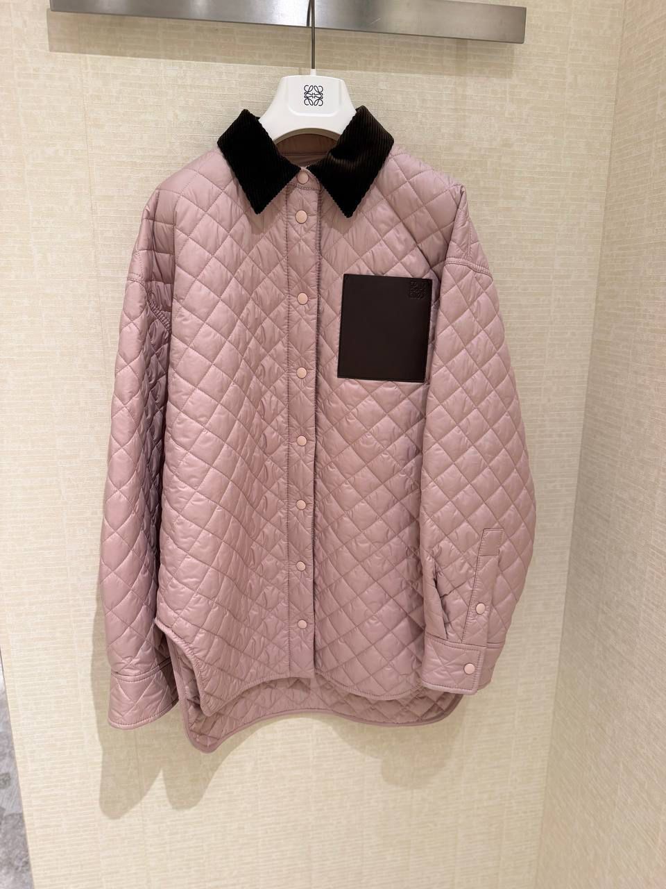 Quilted Overshirt in Nylon