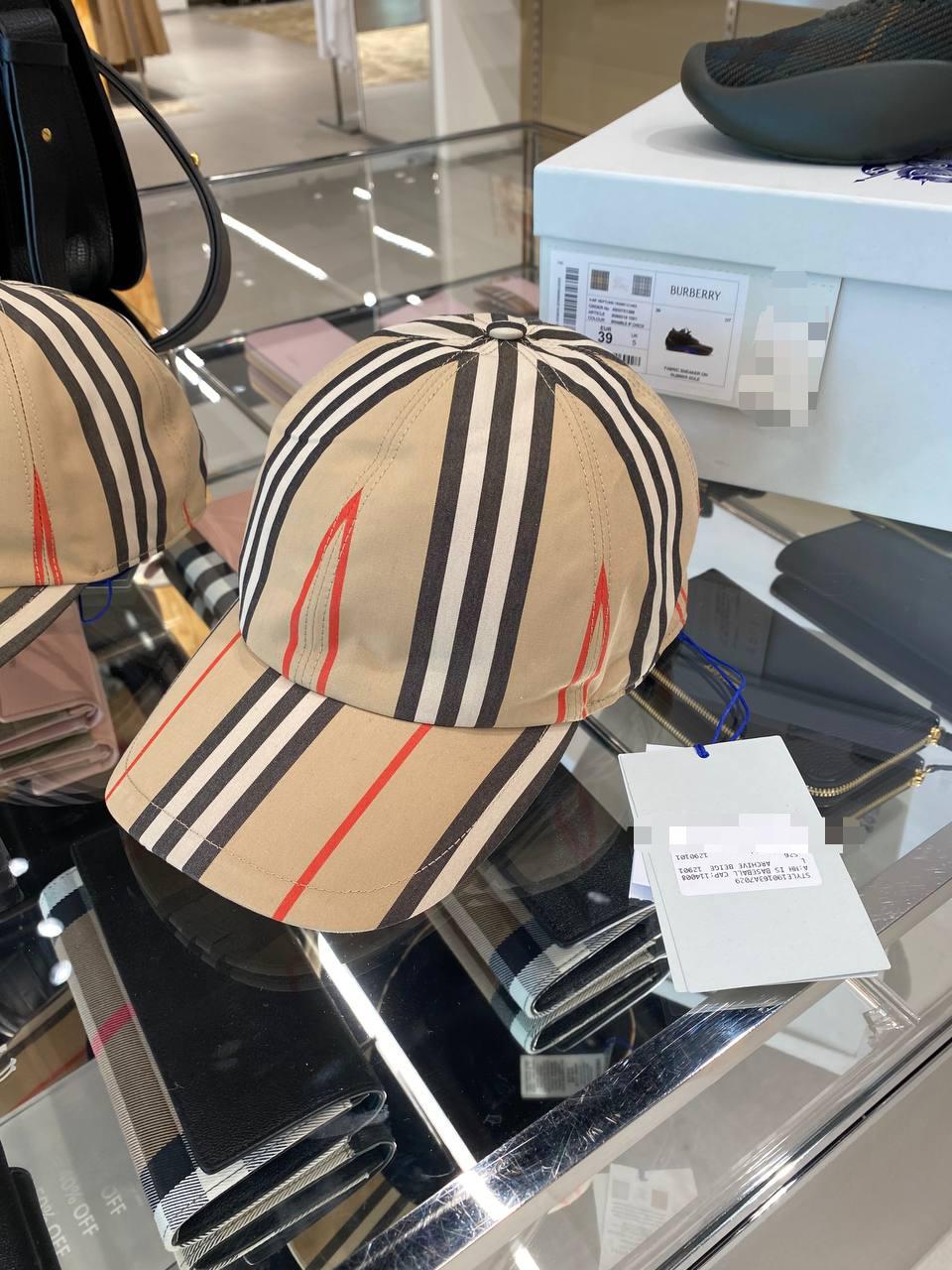 Vintage Check Baseball Cap