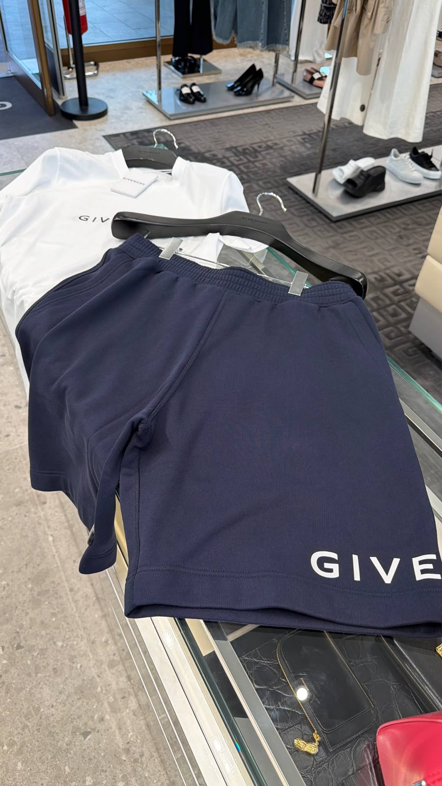 Logo-Print Cotton Jersey Shorts