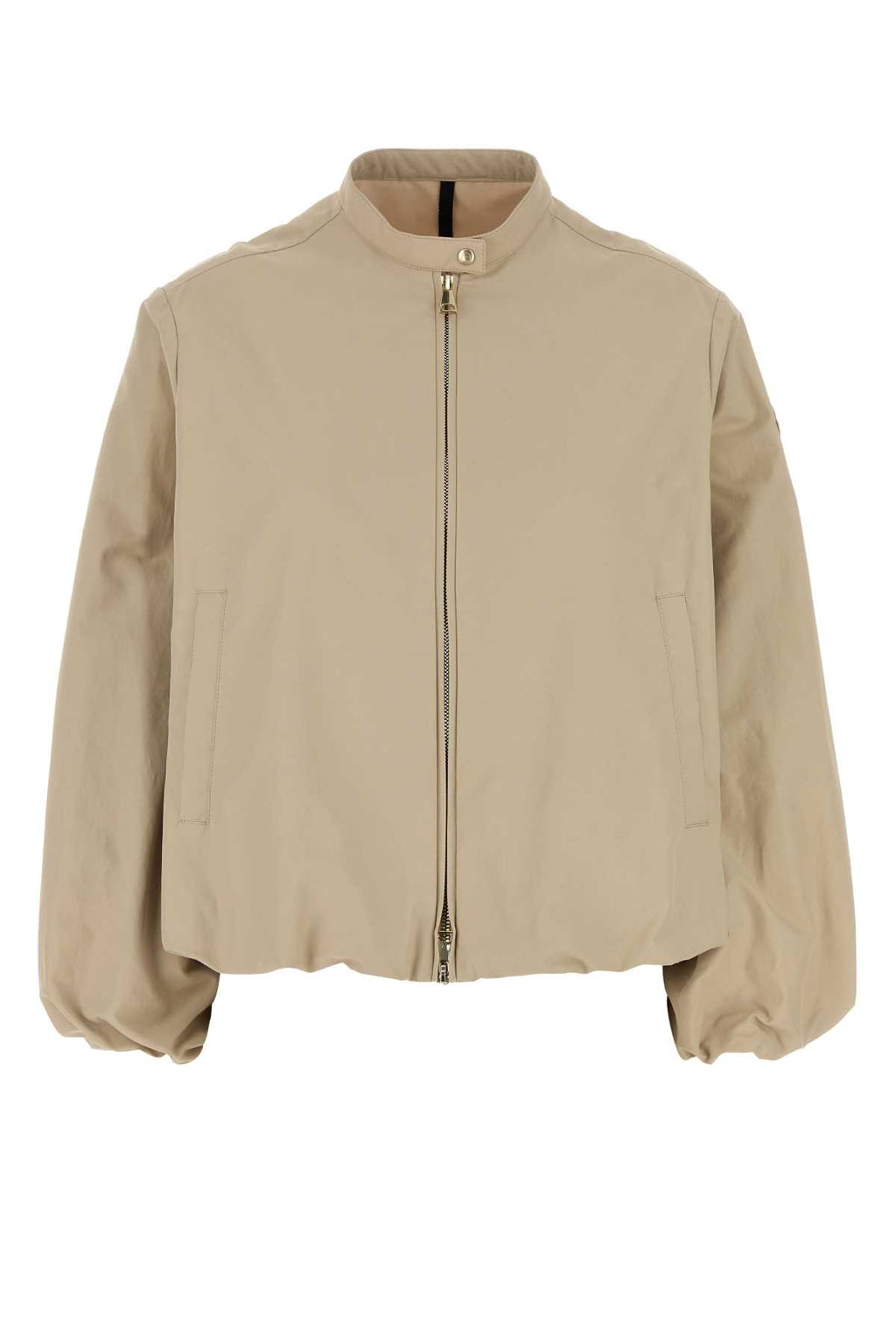MONCLER GRUISSAN BOMBER For Women Exterior: 64% Cotton 36% Nylon Lining: 54% Cotton 46% Nylon