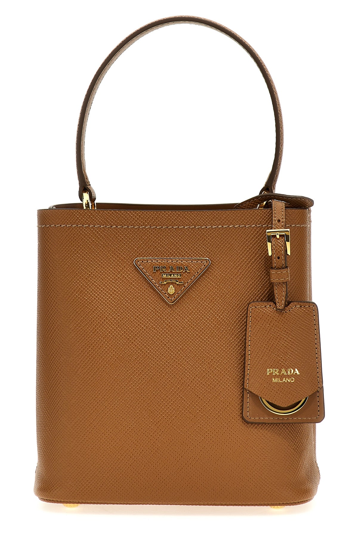 PRADA 'Prada Panier Small' handbag For Women 100% calfskin leather (Bos Taurus)