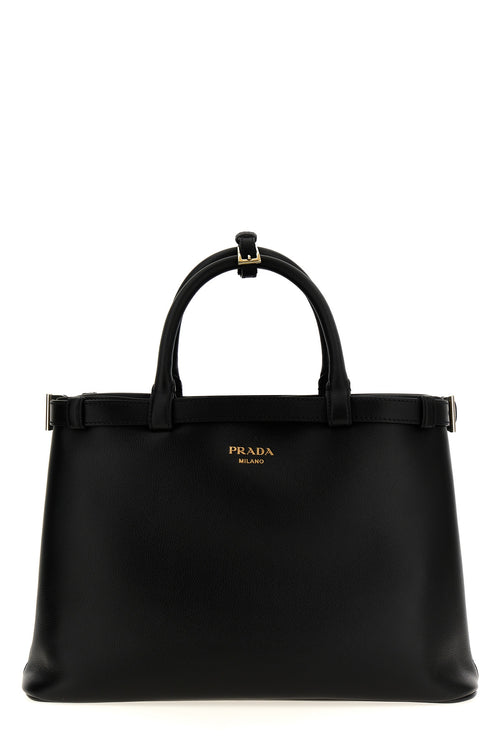 PRADA 'Prada Buckle Medium' handbag For Women 100% cow leather (bos taurus)