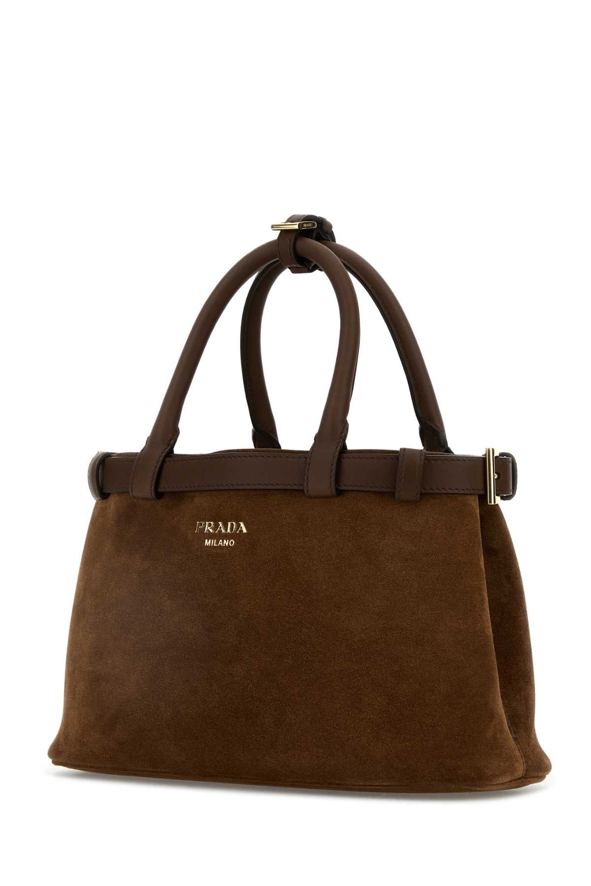 PRADA PELLE For Women Exterior: 100% Suede Lining: 100% Nappa leather