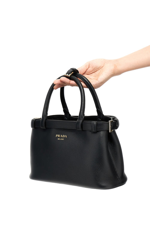 PRADA 'Prada Buckle Small' handbag For Women 100% cow leather (bos taurus)