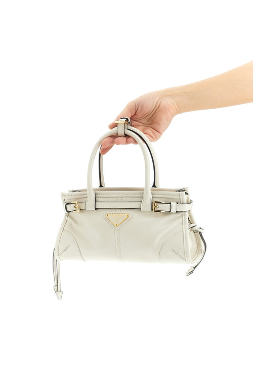 PRADA 'Bonnie' mini handbag For Women 100% calfskin leather (Bos Taurus)