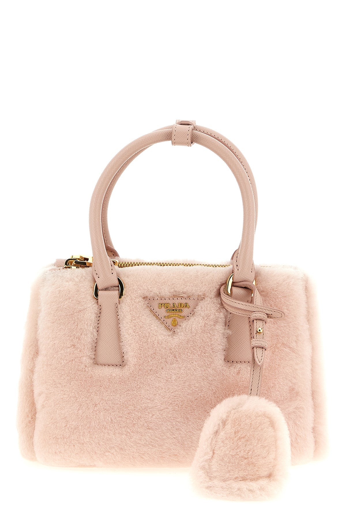 PRADA 'Galleria' mini handbag For Women 100% lamb leather