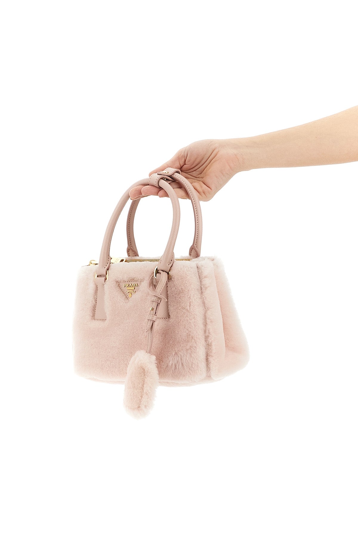 PRADA 'Galleria' mini handbag For Women 100% lamb leather
