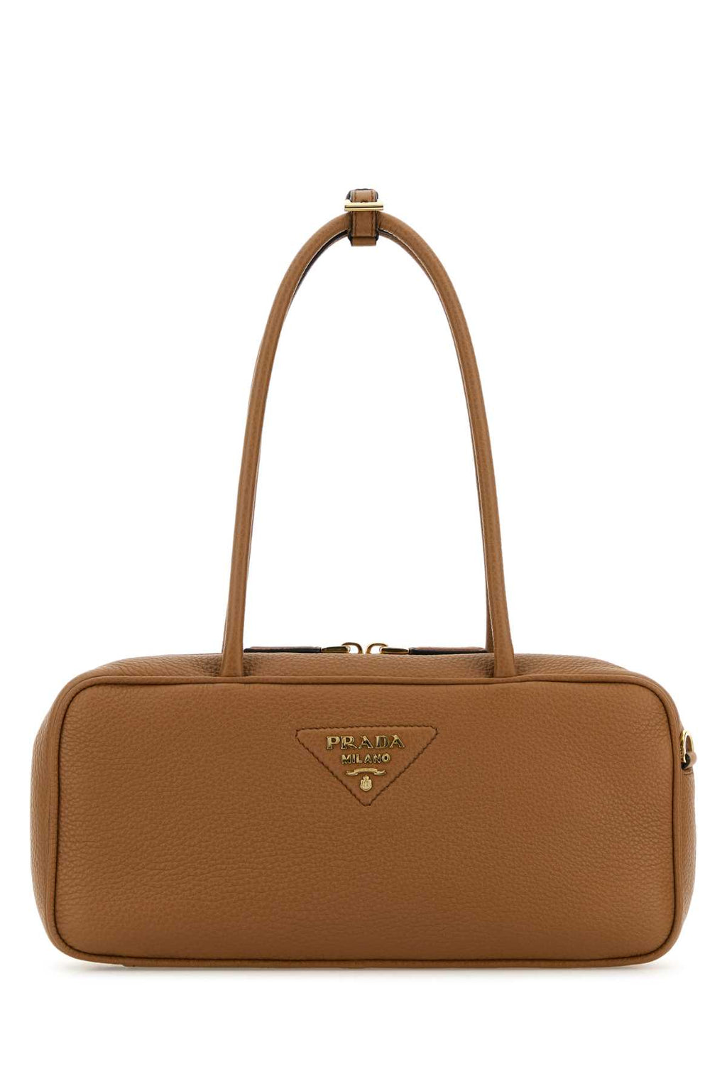 PRADA BAULETTO For Women Exterior: 100% Deer Lining: 100% Leather Finishing: Golden metal