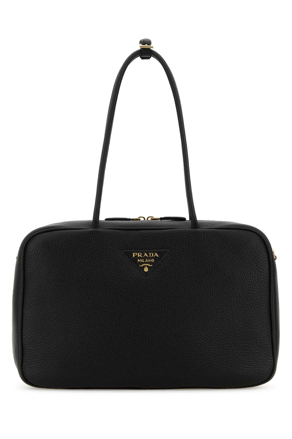 PRADA PELLE For Women Exterior: 100% Deer Lining: 100% Leather Finishing: Golden metal