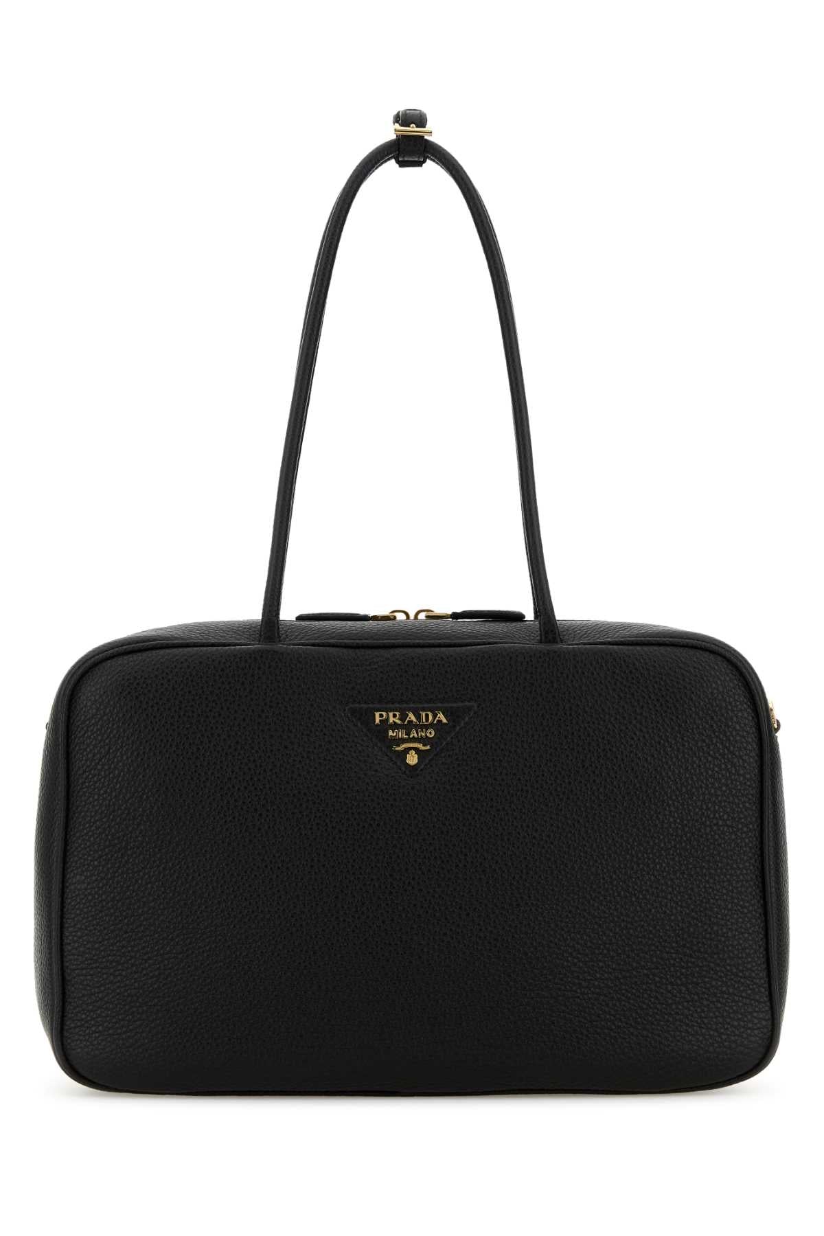 PRADA PELLE For Women Exterior: 100% Deer Lining: 100% Leather Finishing: Golden metal