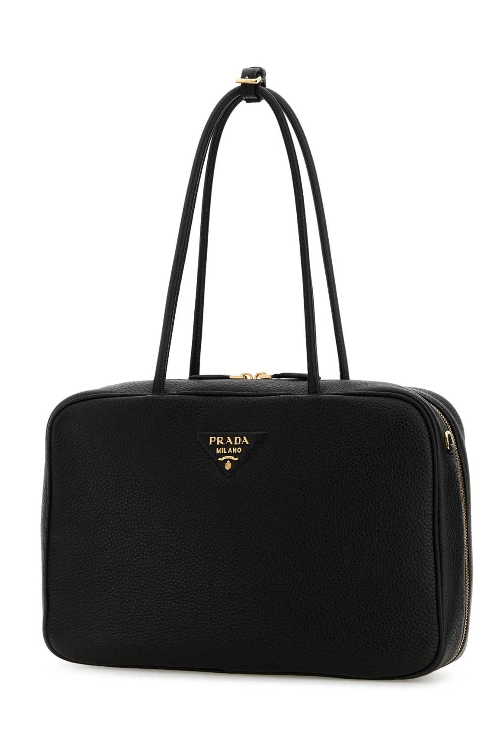 PRADA PELLE For Women Exterior: 100% Deer Lining: 100% Leather Finishing: Golden metal