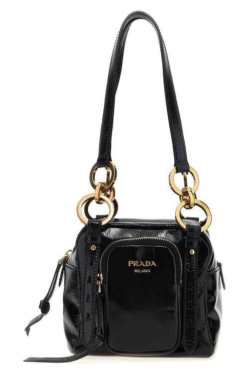 PRADA 'Dangle' top case For Women 100% calfskin leather (Bos Taurus)