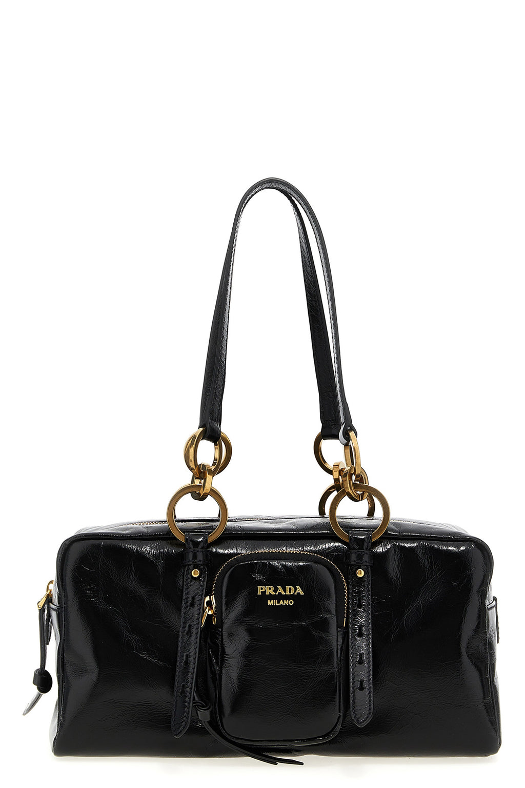PRADA Trunk hand bag For Women 100% calfskin leather (Bos Taurus)