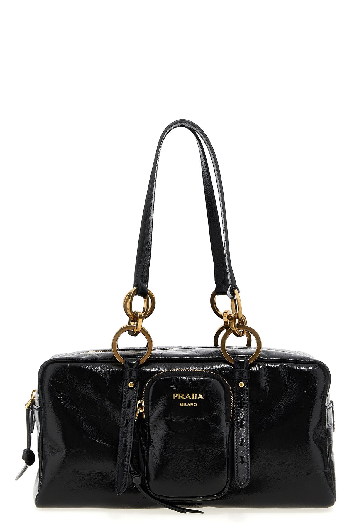 PRADA Trunk hand bag For Women 100% calfskin leather (Bos Taurus)