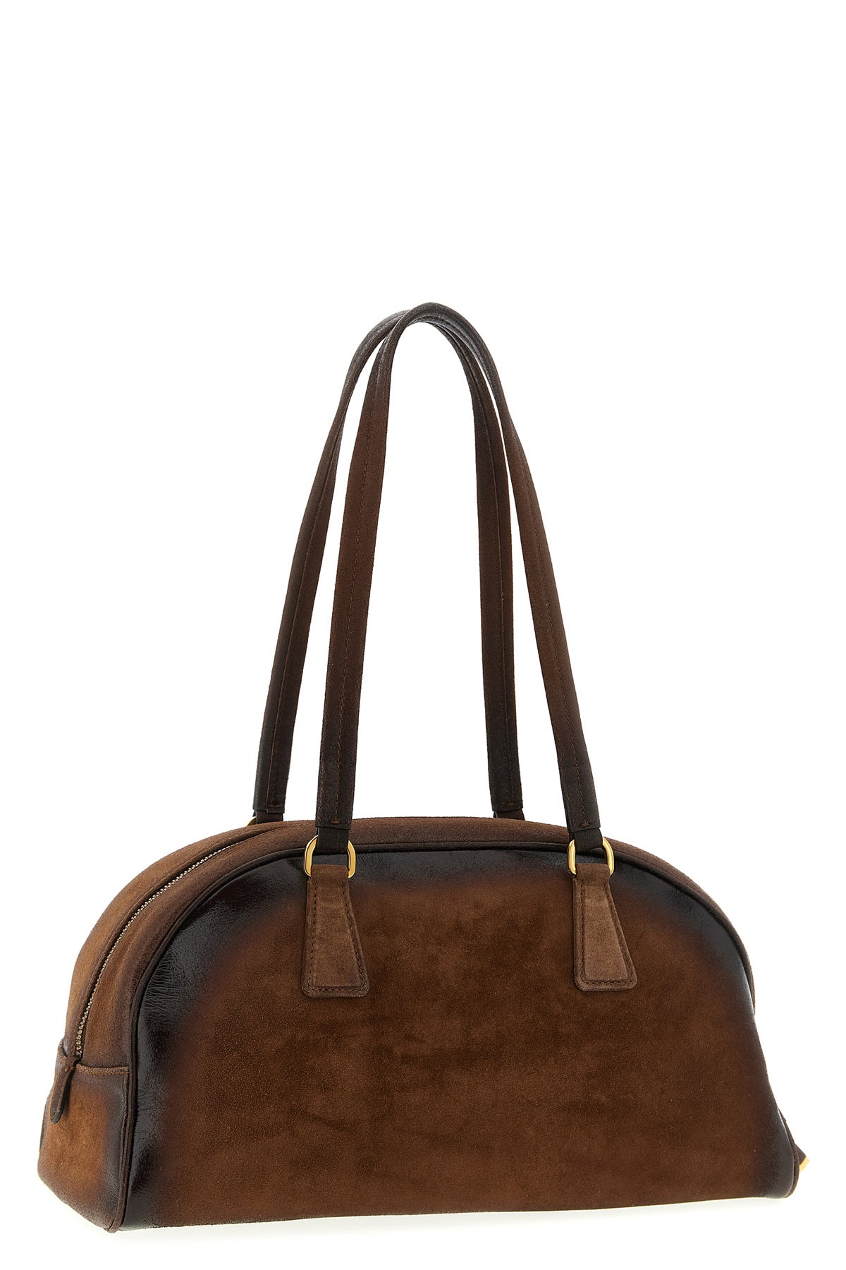 PRADA Medium 'Prada Bowling' top case For Women 100% calfskin leather (Bos Taurus)