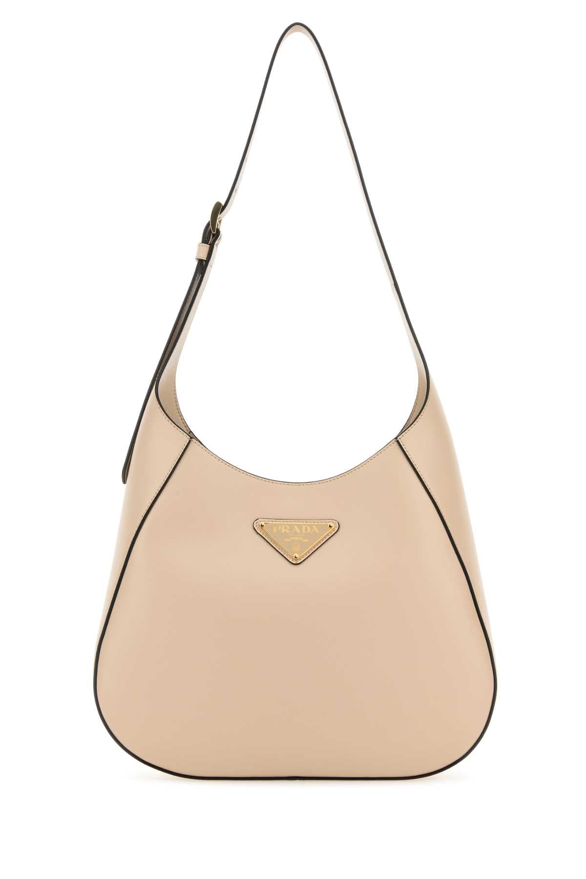 PRADA BORSA For Women Exterior: 100% Calf Lining: 100% Nappa leather Finishing: Golden metal
