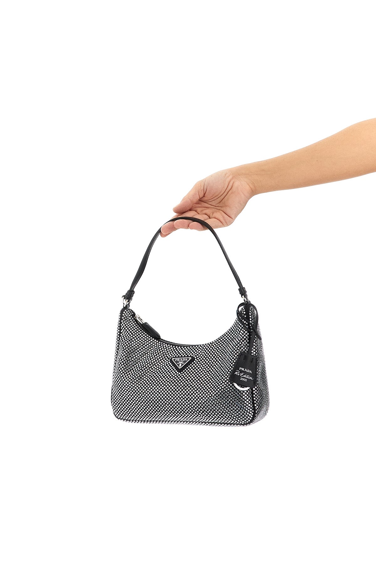 PRADA 'Prada Re-Edition 2005' shoulder bag For Women 72% viscose, 28% silk