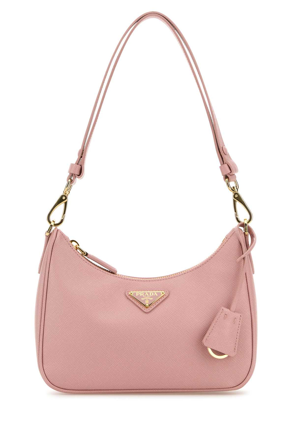 PRADA BORSE For Women Exterior: 100% Leather Lining: 100% Re-Nylon Finishing: Golden metal