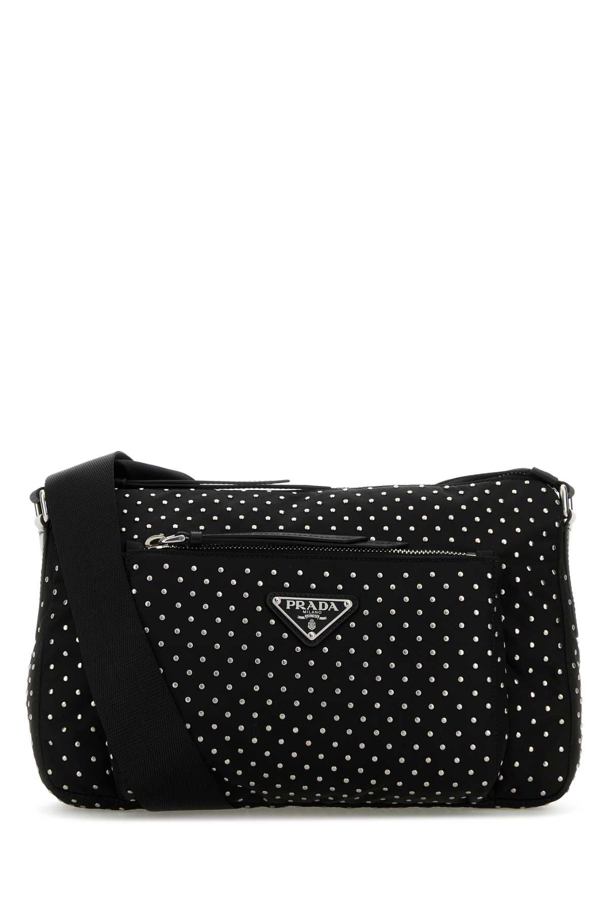 PRADA BORSE For Women Exterior: 100% Fabric Lining: 100% Fabric Finishing: Silver metal