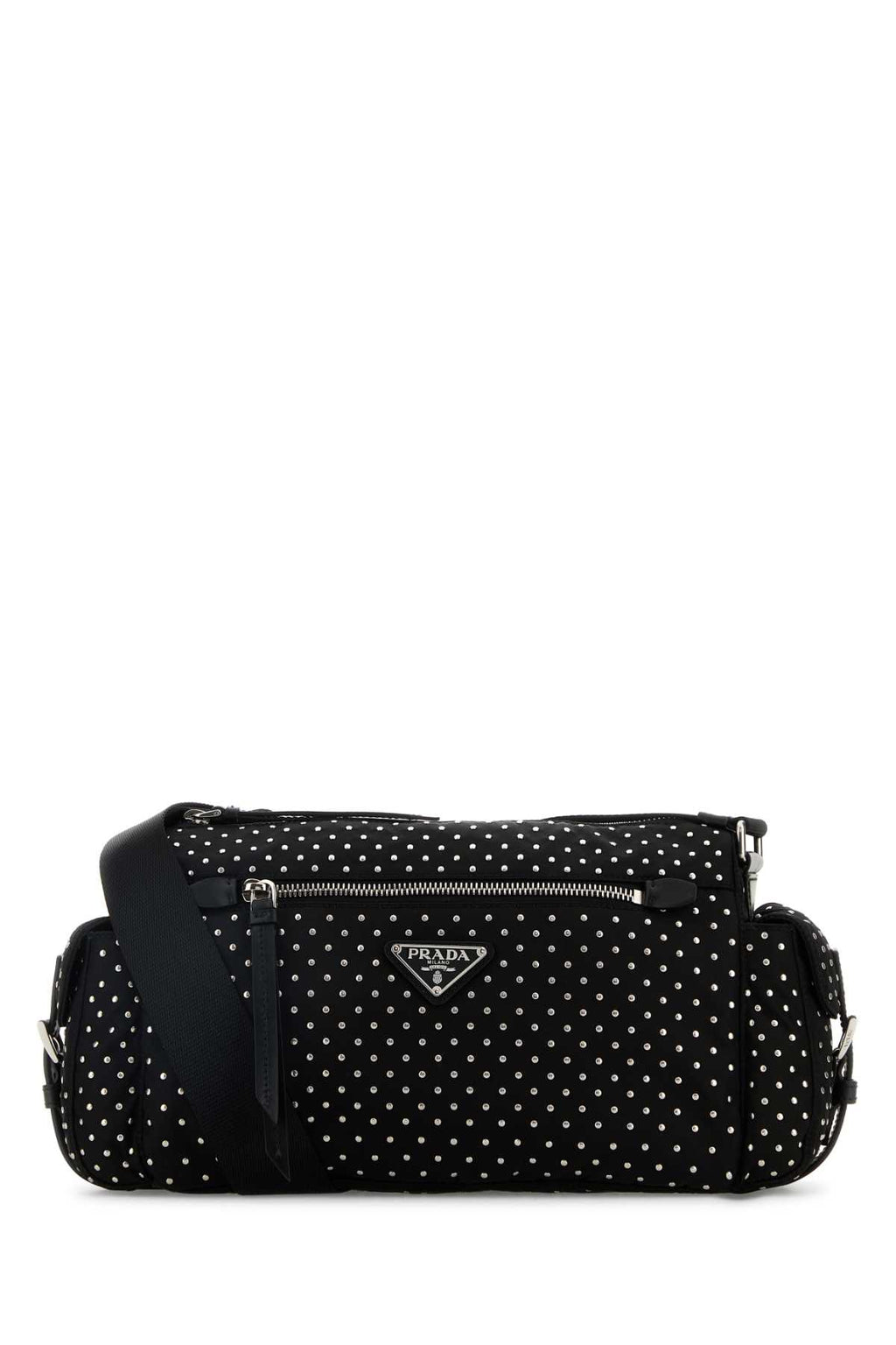 PRADA BORSE For Women Exterior: 100% Nylon Lining: 100% Fabric Finishing: Silver metal
