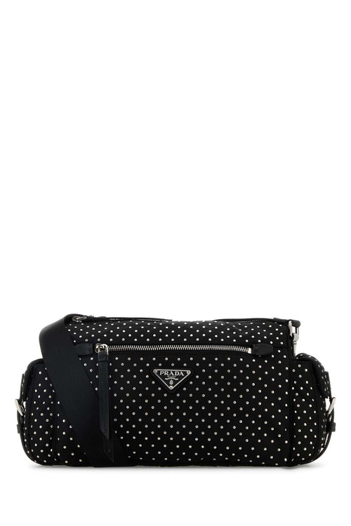 PRADA BORSE For Women Exterior: 100% Nylon Lining: 100% Fabric Finishing: Silver metal
