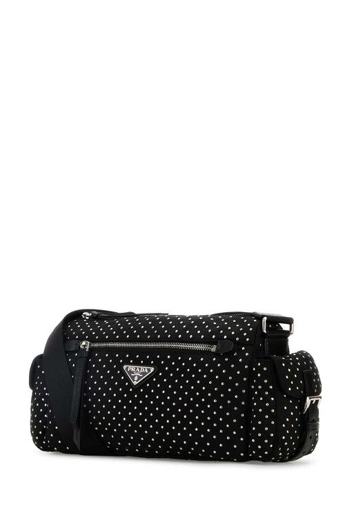 PRADA BORSE For Women Exterior: 100% Nylon Lining: 100% Fabric Finishing: Silver metal