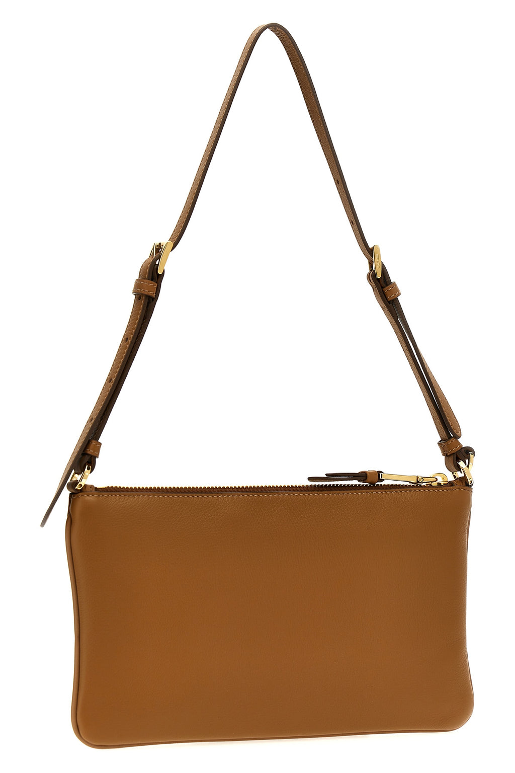 PRADA Logo shoulder bag For Women 100% leather