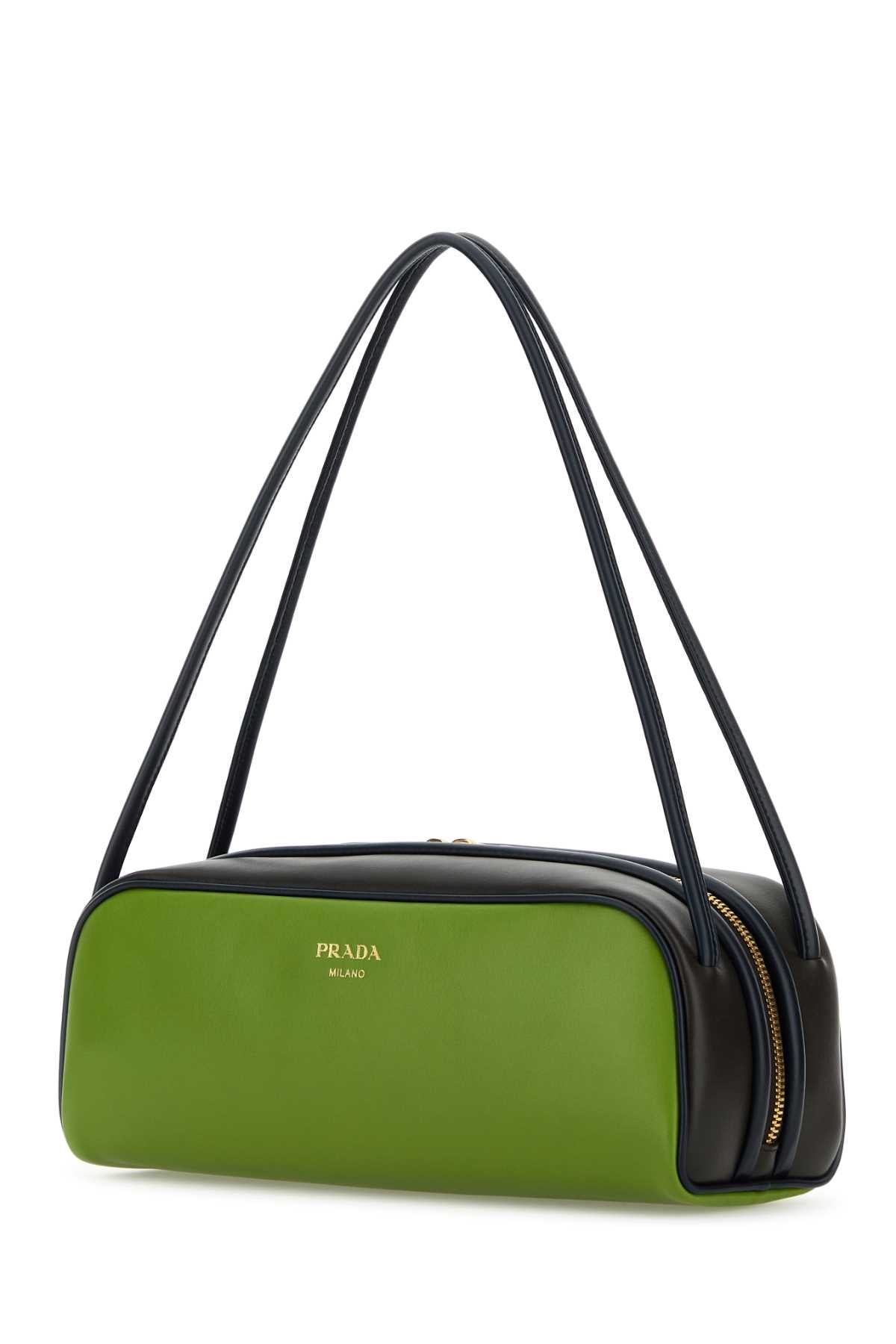 PRADA SACCA For Women Exterior: 100% Leather Lining: 100% Leather Finishing: Golden metal