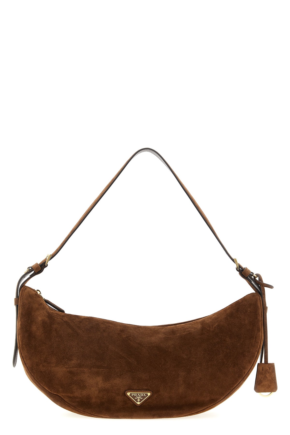 PRADA 'Prada Demi-Lune' large shoulder bag For Women 100% calfskin leather (Bos Taurus)